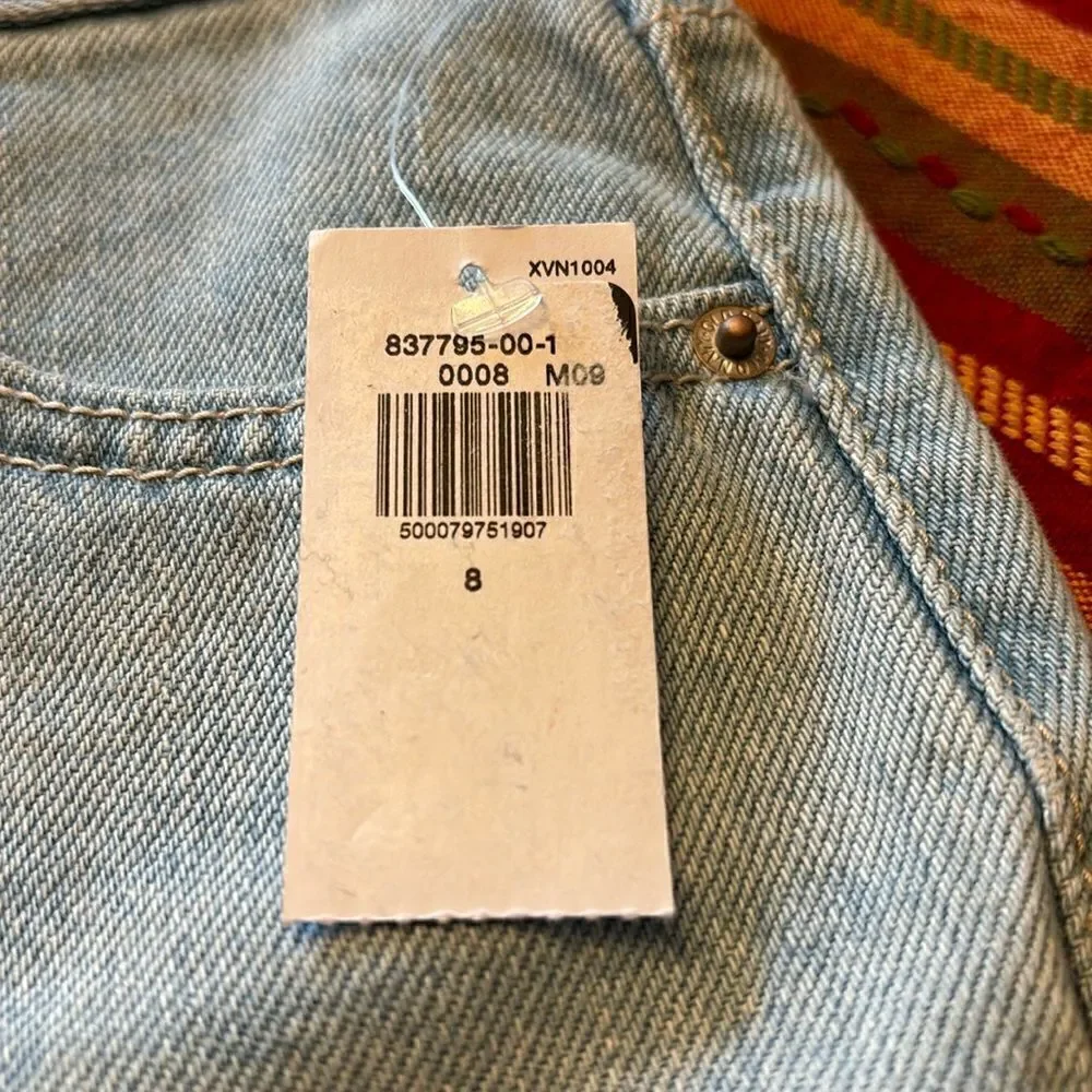 Old Navy Girls High-Rise Slouchy Straight Cut Off NOT Distressed Denim Shorts